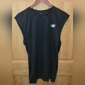 Mens Black New Balance Tank Top. Size Medium